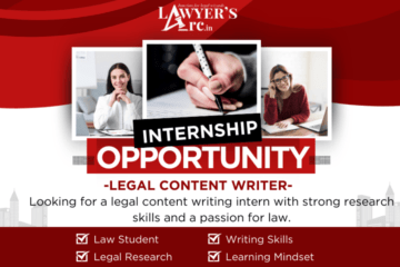 Content Writing Internship at Lawyer’s Arc.