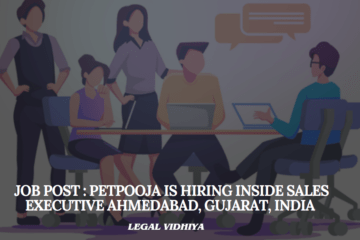 JOB POST : Petpooja is hiring Inside Sales Executive Ahmedabad, Gujarat, India. 