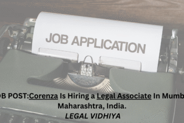 JOB POST: Corenza Is Hiring a Legal Associate In Mumbai, Maharashtra, India.