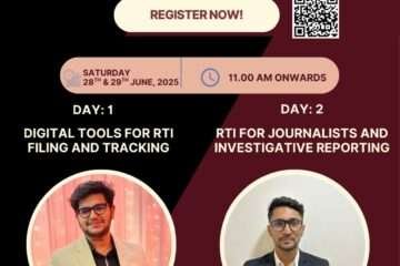 2 Day Corestart Program on RTI:-Master the Right to Know