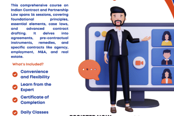 60- Days Certificate Course on Advanced Contract Drafting by Legal Vidhiya [Register by 08th September 2025]