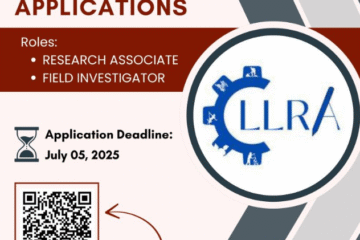 Call for Applications for the position of Research Associate on Women Labour and Policy at National Law University, Delhi