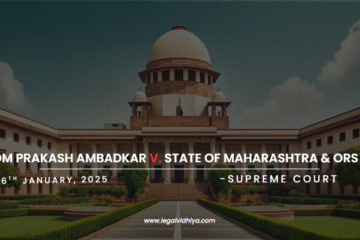 OM PRAKASH AMBADKAR V. STATE OF MAHARASHTRA & ORS