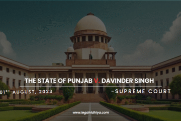 The State of Punjab v. Davinder Singh