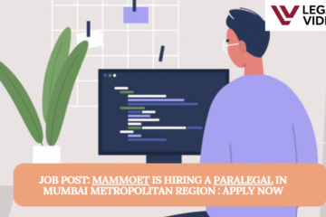 JOB POST: Mammoet is Hiring a Paralegal in Mumbai Metropolitan Region : APPLY NOW