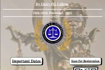 Unity Post Graduate College, Lucknow proudly announces its 10th JUSTICE MURTAZA HUSAIN MEMORIAL MOOT COURT COMPETITION, 2025, a decade of fostering excellence in advocacy and legal acumen in November