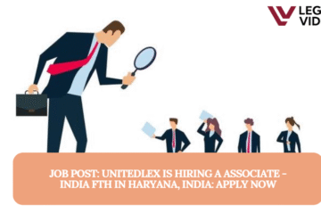 JOB POST: UnitedLex is Hiring a Associate - India FTH in Haryana, India: APPLY NOW