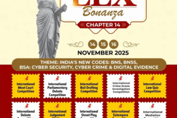 Official Announcement REGISTRATIONS ARE OPEN for the International Law Fest  - LEX BONANZA  2K25