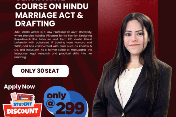 1 Month Certificate Course on Matrimonial Drafting by Legal Vidhiya [Register by 07 February 2026]