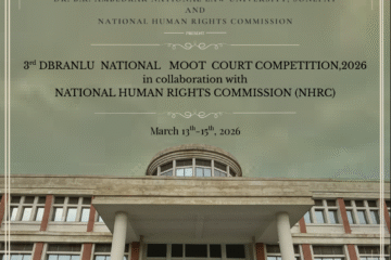 Dr. B. R. Ambedkar National Law University is Organising 3rd DBRANLU National Moot Court Competition, 2026 at Sonepat, Haryana, India