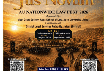 Jus Novum – AU Nationwide Law Fest, 2026